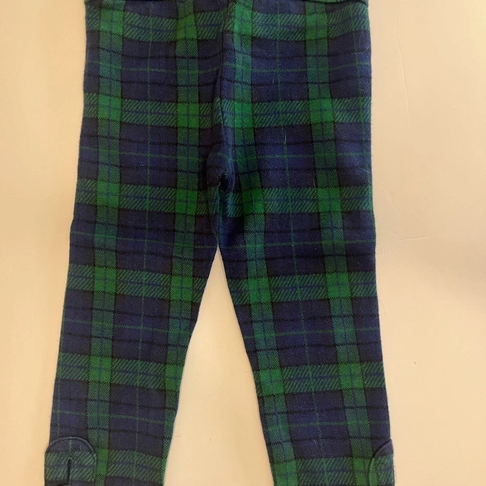 Janie And Jack Sweater‎ And Pant Set Navy And Green 2t
